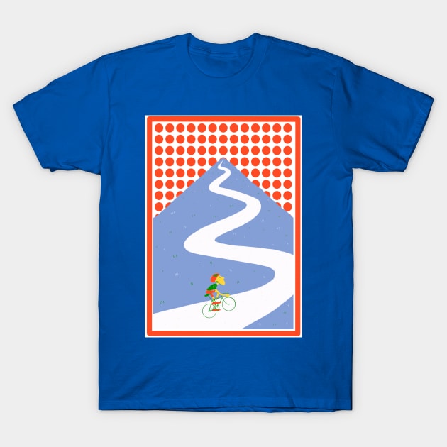 King of the Mountain T-Shirt by Gus the little guy